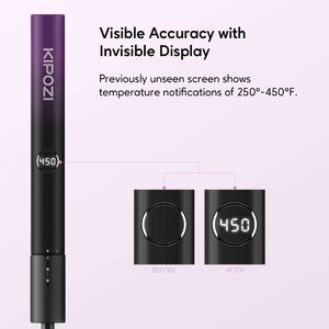 KIPOZI Hair Straightener with Display